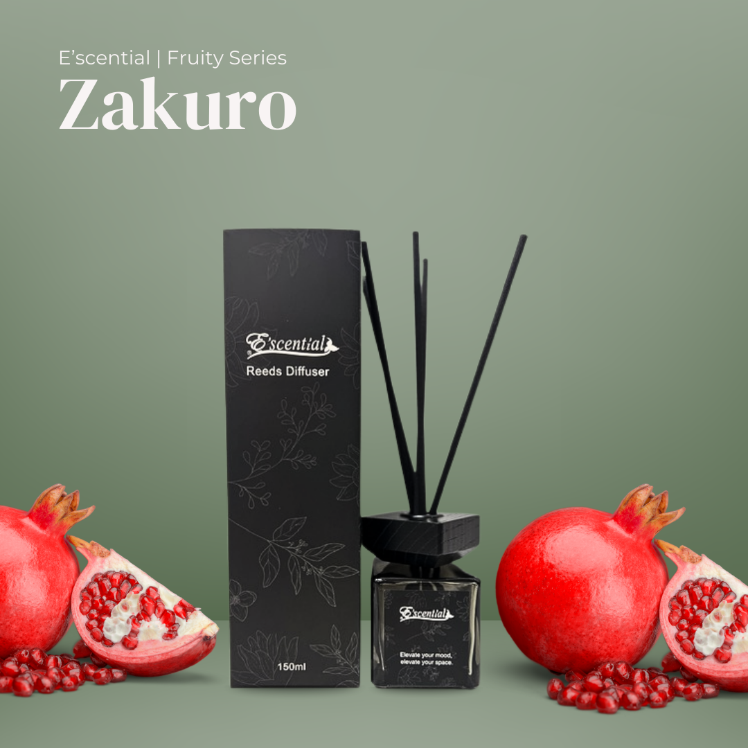 Azuro Reed Diffusers Reed Diffuser - Zakuro - Liberco International (S) Pte Ltd